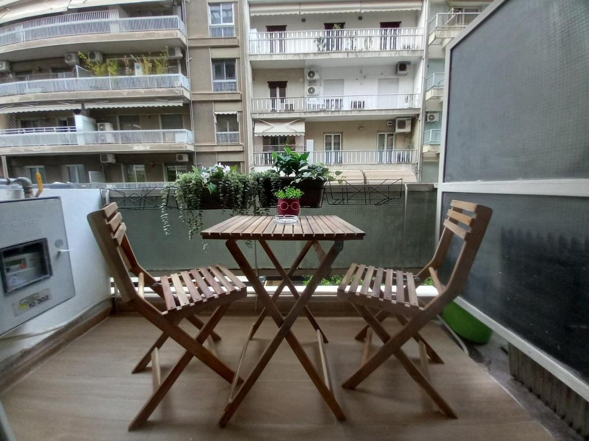Spaceone "Downtown Glam" By #Gimispace Lux Apt Thessaloniki Buitenkant foto