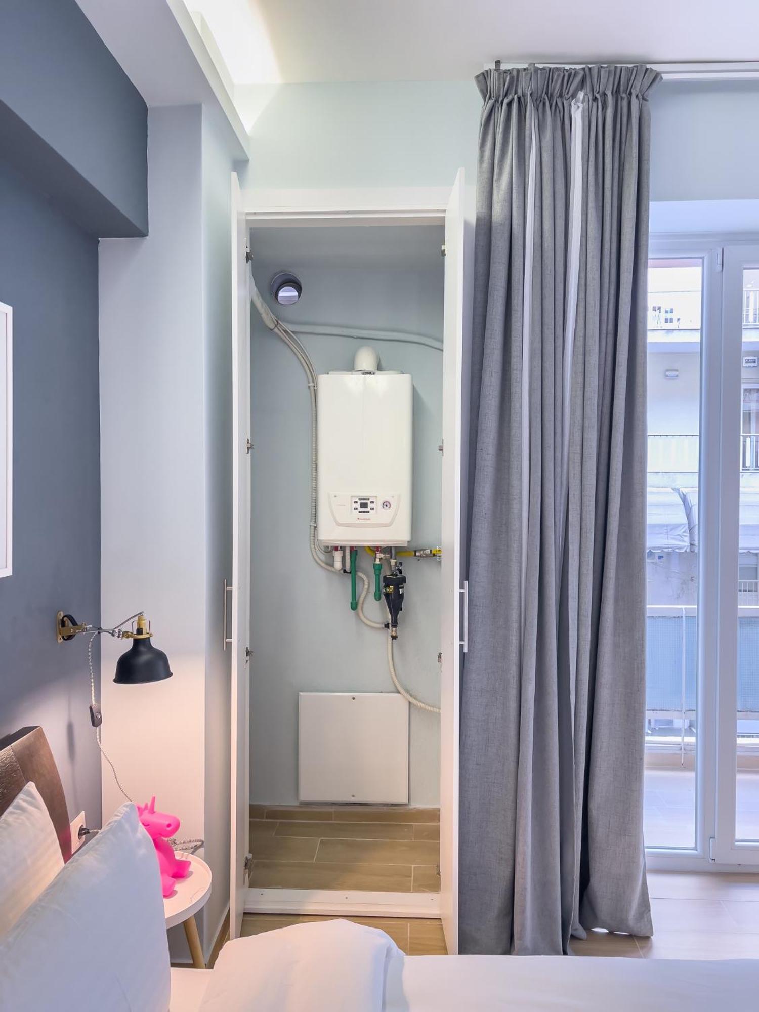 Spaceone "Downtown Glam" By #Gimispace Lux Apt Thessaloniki Buitenkant foto