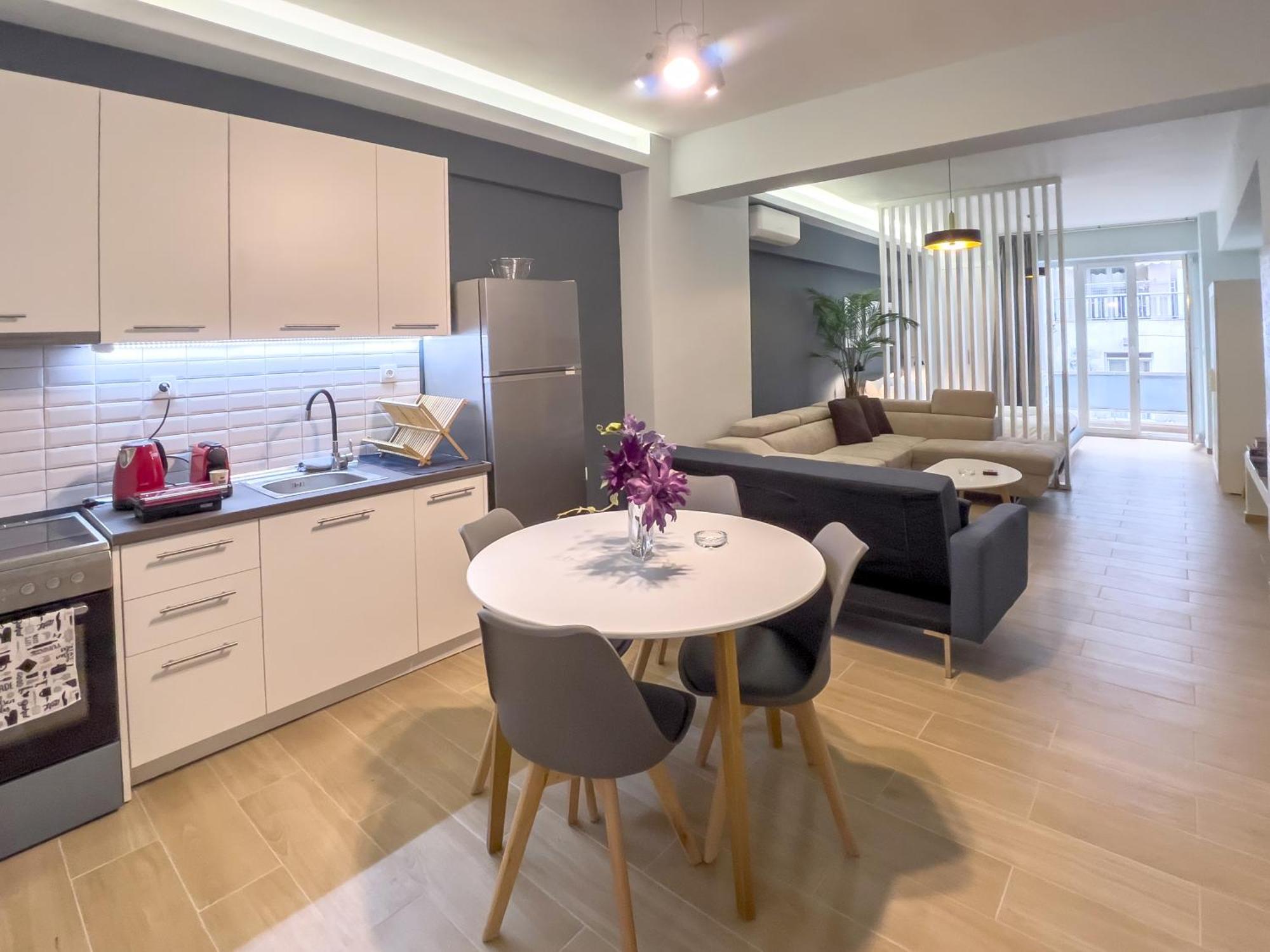 Spaceone "Downtown Glam" By #Gimispace Lux Apt Thessaloniki Buitenkant foto