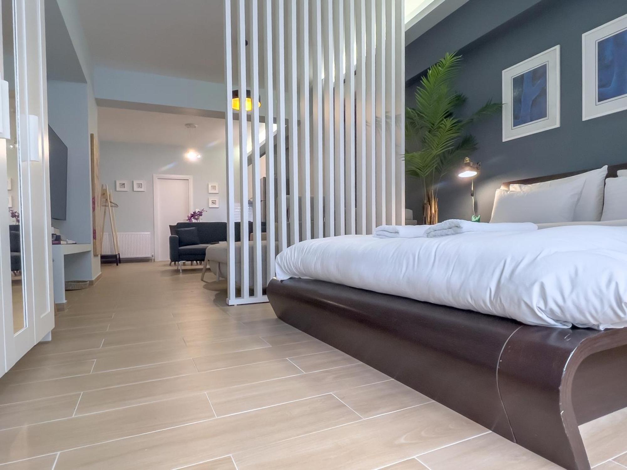 Spaceone "Downtown Glam" By #Gimispace Lux Apt Thessaloniki Buitenkant foto